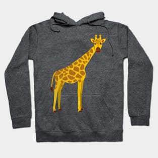 Giraffe - Simple Vector Illustration Hoodie